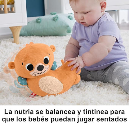 Muñecas Y Peluches Mattel Games Fisher-Price Sensimals Nutria Cojin Bala multicolor para bebe