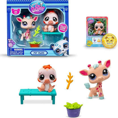 Figuras Y Minimundos Bandai Pack De 2  Mascotas Littlest Pet Surtido multicolor para niños