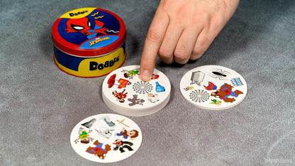 Juegos De Mesa Asmodee Juego De Cartas Dobble Spider-Man multicolor para niños