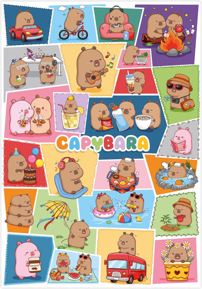 Construcciones Y Puzzles Educa Puzzle 300 Piezas Capibara Capyfun multicolor para niños
