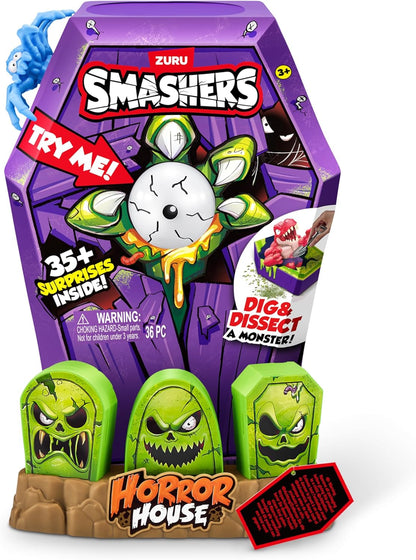Figuras Y Minimundos Zuru Smashers Casa Mega Horror multicolor para niños