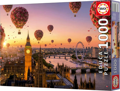 Construcciones Y Puzzles Educa Puzzle 1000 Piezas Londres En Flor 68X48 Cm multicolor para niños