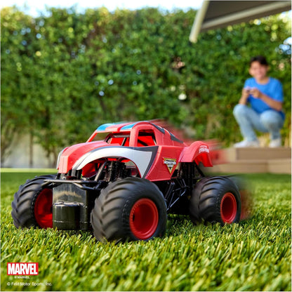 Vehículos Y Radiocontrol Spin Master Monster Jam The Amazing Spider-Man Rc rojo para niños