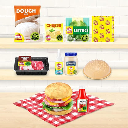 Juegos De Mesa Zuru Slime Mart Crea Tu Mezcla De Comida 10 Accesorios multicolor para niños