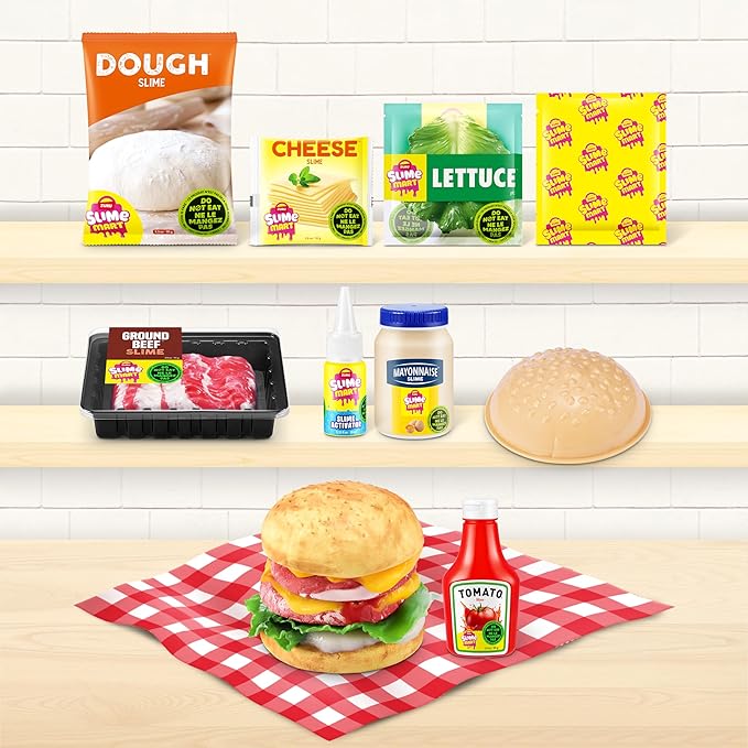 Juegos De Mesa Zuru Slime Mart Crea Tu Mezcla De Comida 10 Accesorios multicolor para niños