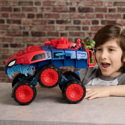Figuras Y Minimundos Hasbro Spd Bom Armored Vehicle rojo para niños