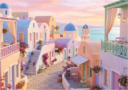 Construcciones Y Puzzles Educa Puzzle 1000 Piezas Santorini De Ensueño 68X48 Cm multicolor para niños