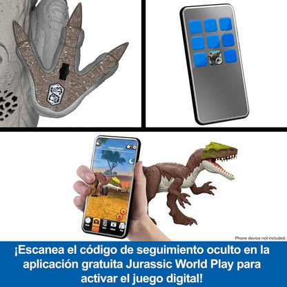 Figuras Y Minimundos Mattel Games Jurassic World Survival - Figura Brachauchenius Rugido Salvaje multicolor para niños