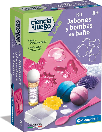 Juegos De Mesa Clementoni Kit Jabones Y Bombas De Baño multicolor para niños