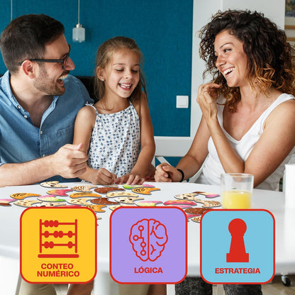 Juegos De Mesa Ludilo Mucho Cucurucho multicolor para niños
