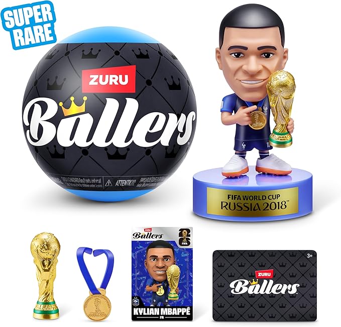 Figuras Y Minimundos Zuru Ballers-Fifa Global-Series 1-Capsule Cdu multicolor para niños