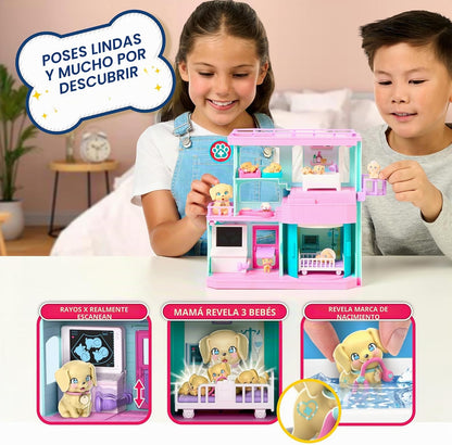 Figuras Y Minimundos Toy Planet Llp Hospital Veterinario Mama Surprise F multicolor para niños