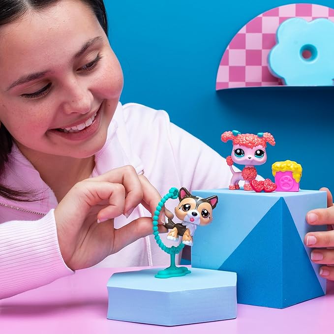 Figuras Y Minimundos Bandai Pack De 2  Mascotas Littlest Pet Surtido multicolor para niños