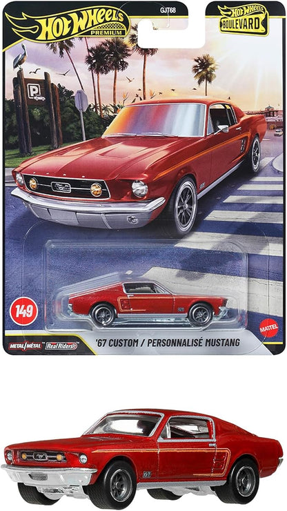 Vehículos Y Radiocontrol Mattel Games Hot Wheels Premium Boulevard - ´67 Custom/Personnalisé Mustang multicolor para niños
