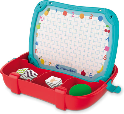 Juegos De Mesa Clementoni Maletín Magnético Números Y Formas multicolor para niños