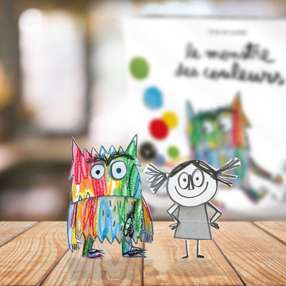 Juegos De Mesa Devir Monstruo De Colores multicolor para niños