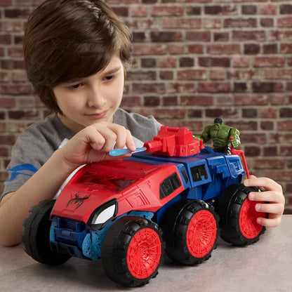 Figuras Y Minimundos Hasbro Spd Bom Armored Vehicle rojo para niños