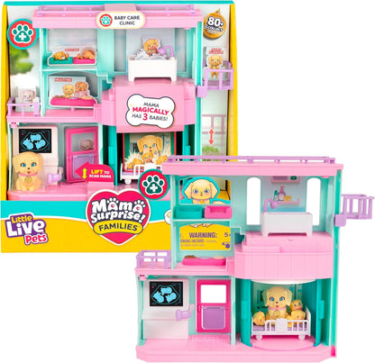 Figuras Y Minimundos Toy Planet Llp Hospital Veterinario Mama Surprise F multicolor para niños