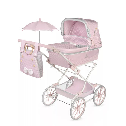Muñecas Y Peluches De Cuevas Toys Sophie Coche Reborn Plegable  55 Cm Con Sombrilla rosa para niños
