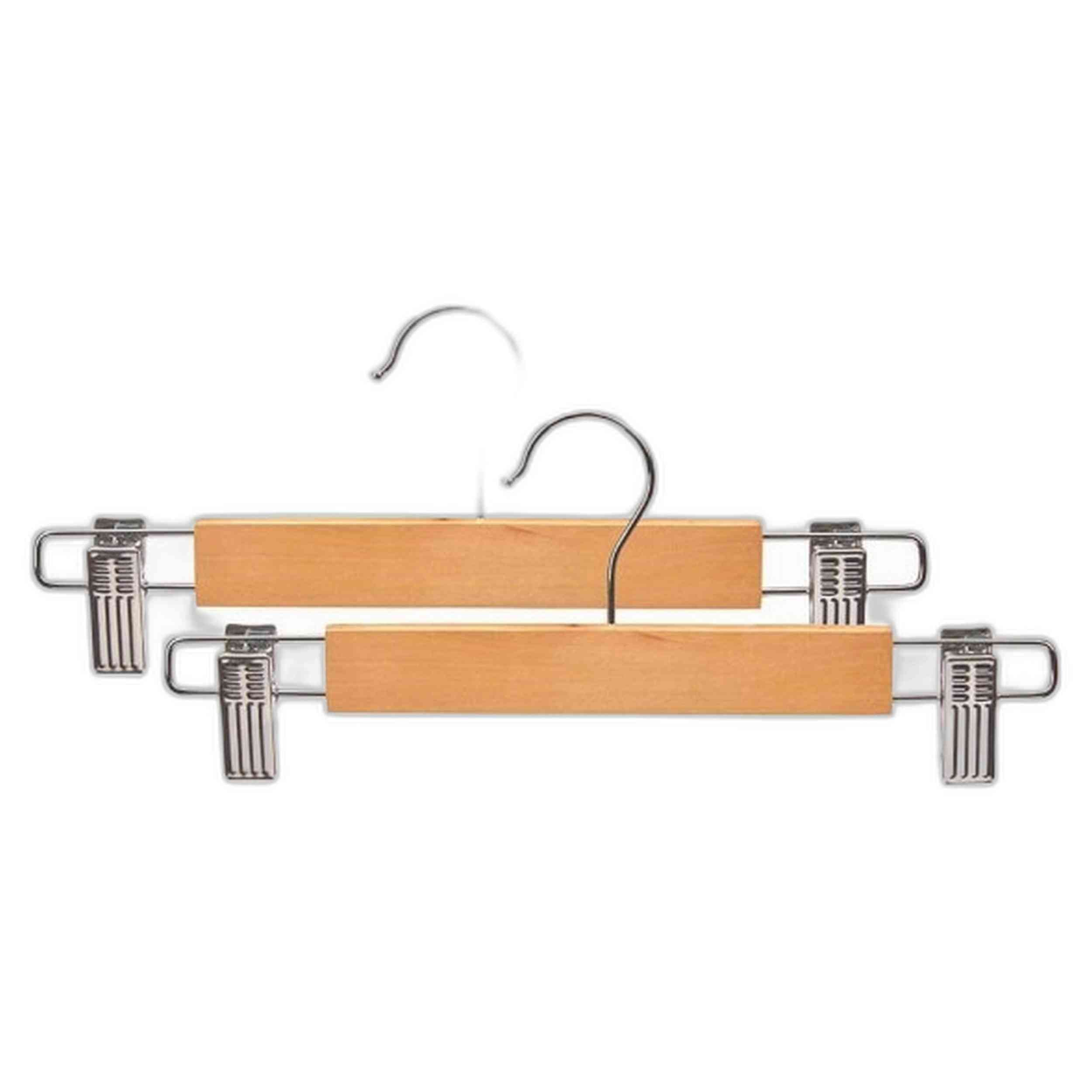 Utensilios Arte Regal Set 3 Perchas Madera C Pinza Falda
