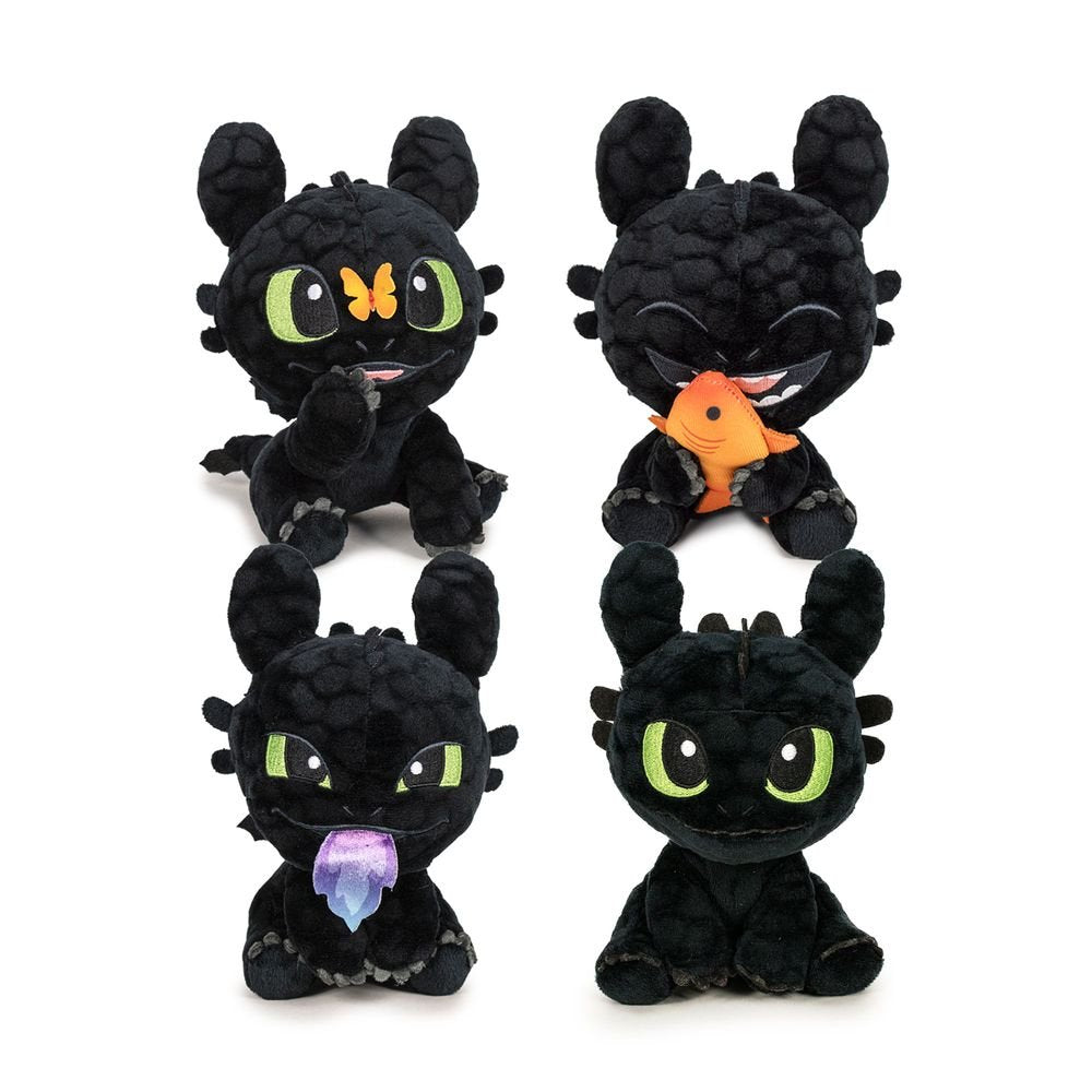 Muñecas Y Peluches Famosa Peluche Entrenar A Tu Dragón 22 Cm Modelos Surtidos negro para niños