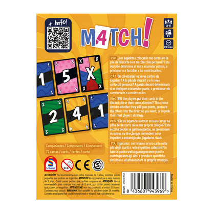 Juegos De Mesa Devir Match! multicolor para unisex