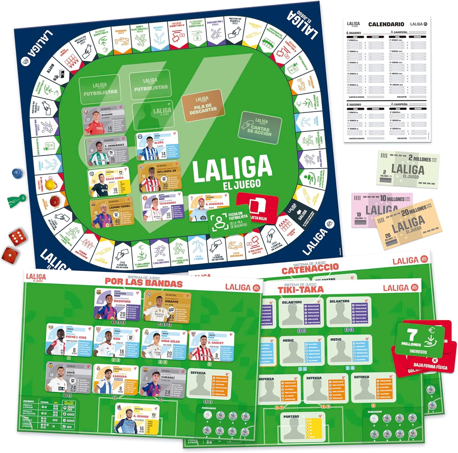 Juegos De Mesa Educa La Liga - El Juego multicolor para niños
