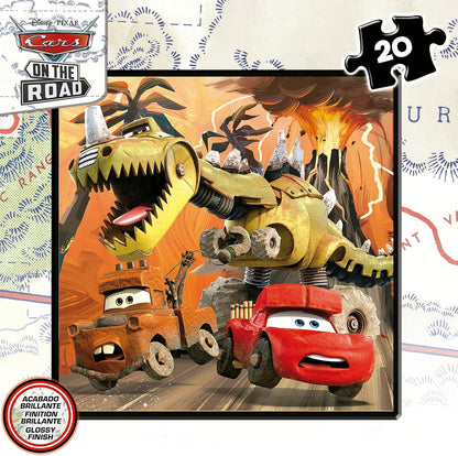 Juegos De Mesa Educa Puzzles Progresivos Disney Pixaar Cars On The Road multicolor para niños