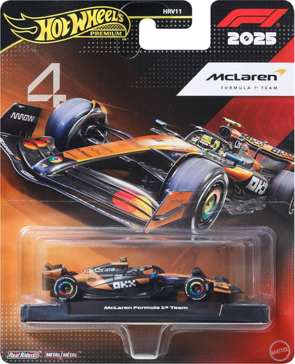 Vehículos Y Radiocontrol Mattel Games Hot Wheels Premium F1 2025 - Mclaren F1 Team multicolor para niños