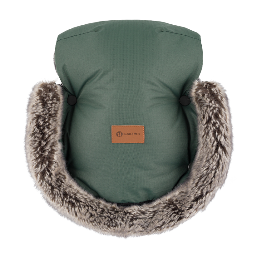 Paseo Bbes&Co Petite&Mars Manopla Para Carro Khaki verde para bebe