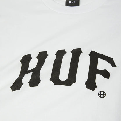 Camiseta Huf Arch Tee blanco para hombre