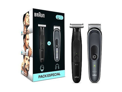 Pequeño Electrodoméstico Braun Pack Especial negro para hombre
