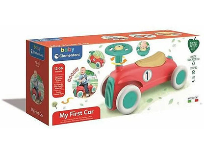 Aire Libre Clementoni Correpasillos Mi Primer Coche rojo para niños