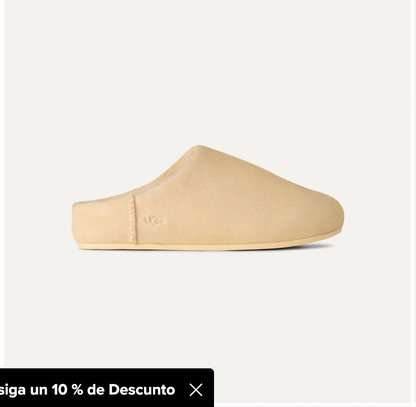 Zapatillas Ugg W Elea Slip On beige para mujer