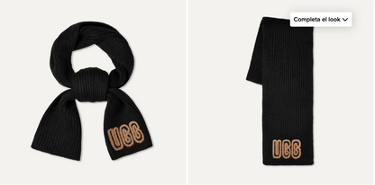 Pañuelos Y Bufandas Ugg Chunky Crafted camel para mujer