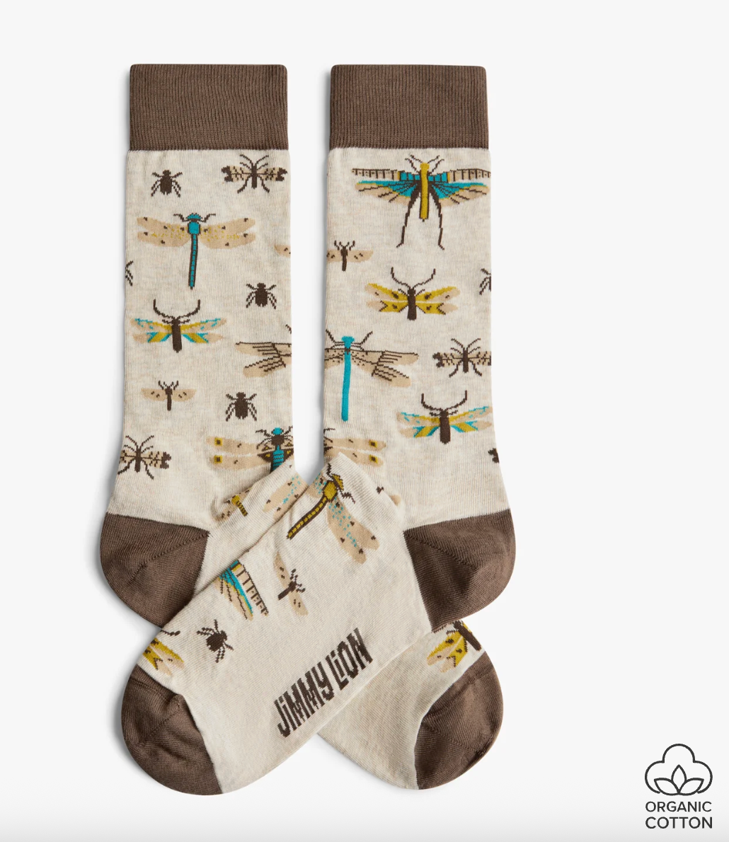 Calcetines Jimmy Lion 256591 beige para unisex