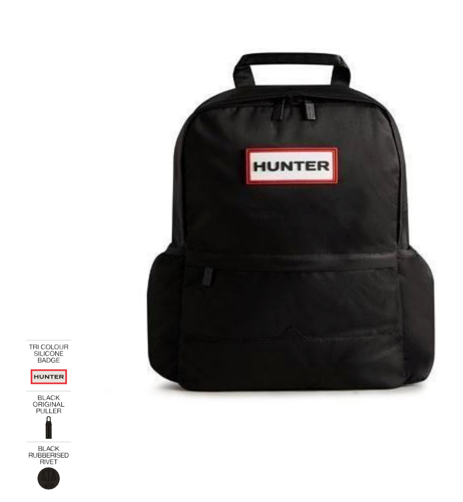 Bolsos Y Mochilas Hunter Mochila Original Nylon black para unisex