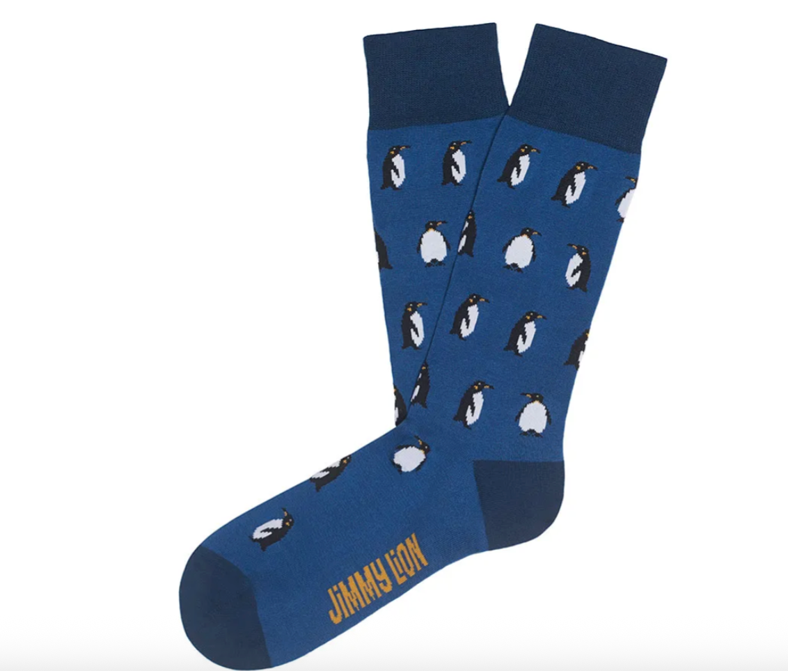 Calcetines Jimmy Lion Penguins  azul para unisex