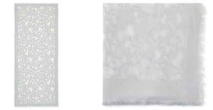 Pañuelos Y Bufandas Tous Kaos Devoré azul para mujer