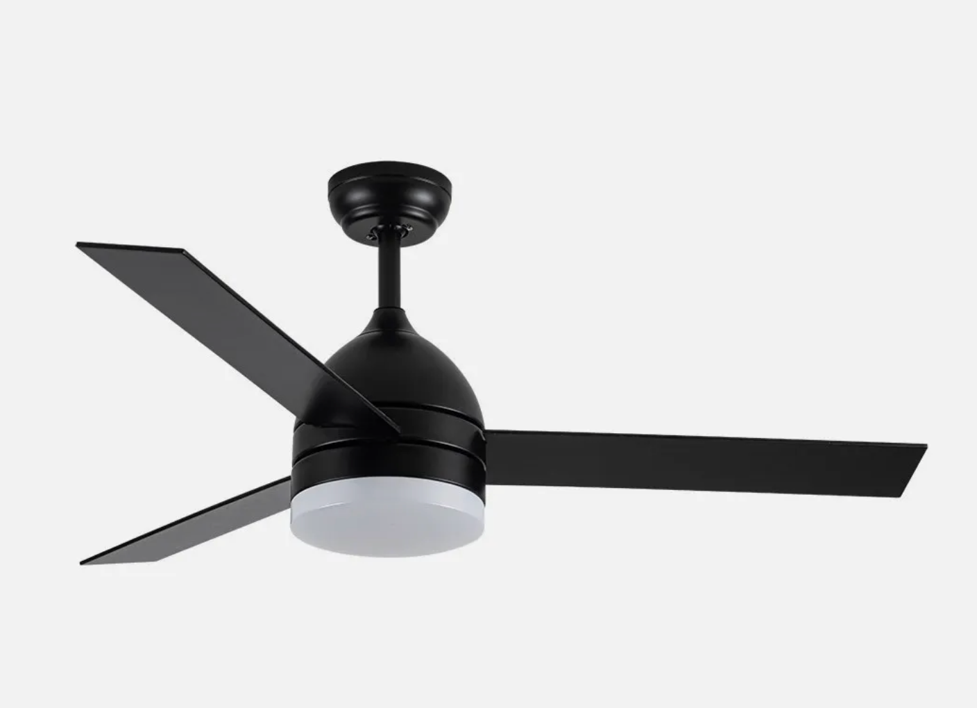 Pequeño Electrodoméstico Fabrilamp Ventilador Dc Legio 26W 3000,4000,6000K negro/roble para unisex