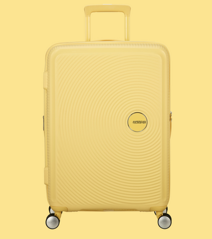 Macutos Y Maletas American Tourister Soundbox amarillo para unisex