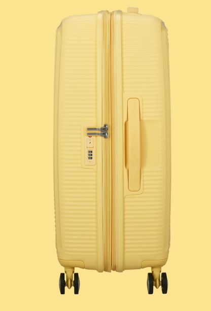 Macutos Y Maletas American Tourister Soundbox amarillo para unisex