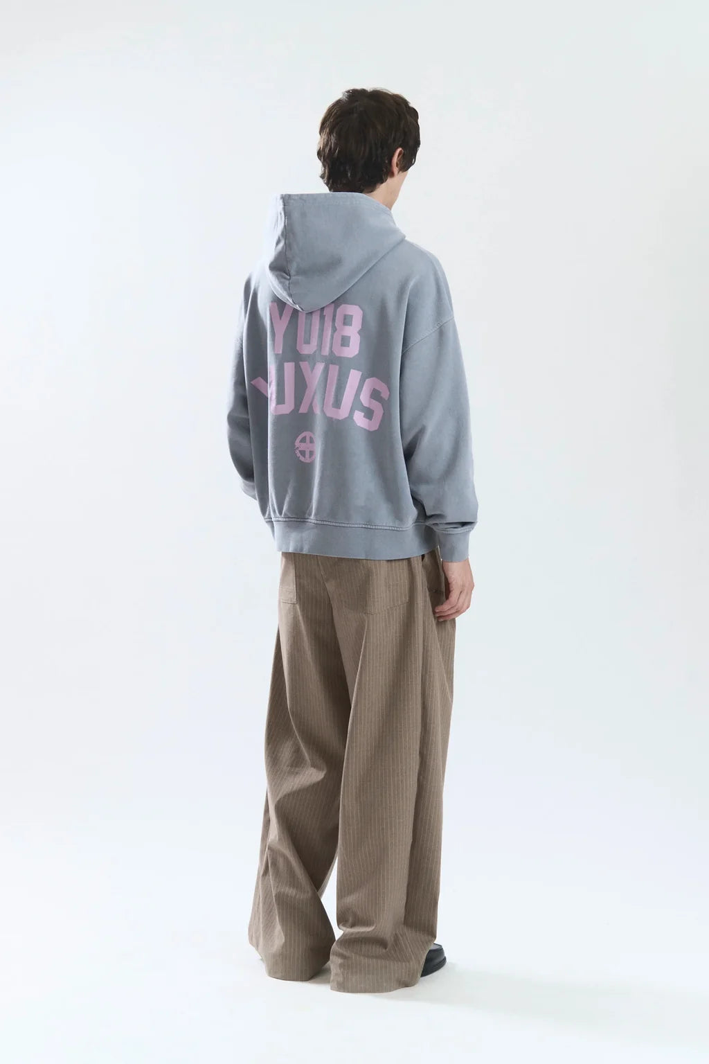 Sudadera Yuxus Stance Hoodie gris para hombre