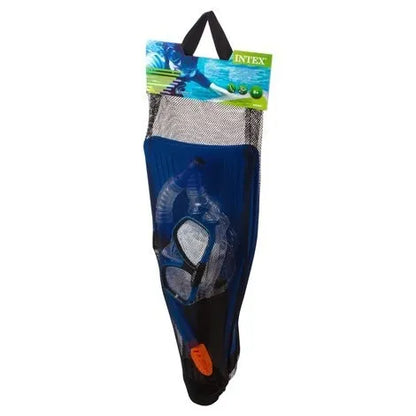 Aire Libre Intex Set De Buceo - Gafas,Tubo Y Aletas 38-40 multicolor para unisex