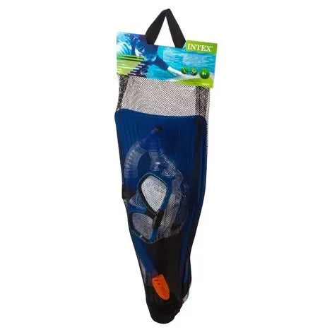 Aire Libre Intex Set De Buceo - Gafas,Tubo Y Aletas 38-40 multicolor para unisex