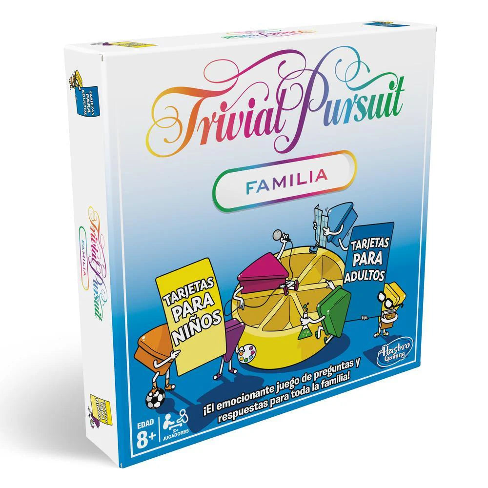 Juegos De Mesa Hasbro Trivial Pursuit Edicion Familia multicolor para unisex
