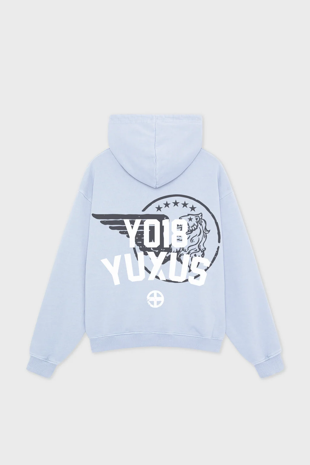 Sudadera Yuxus Grime Hoodie azul para hombre