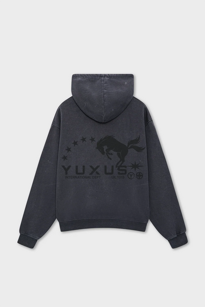 Sudadera Yuxus Guard Hoodie gris para hombre