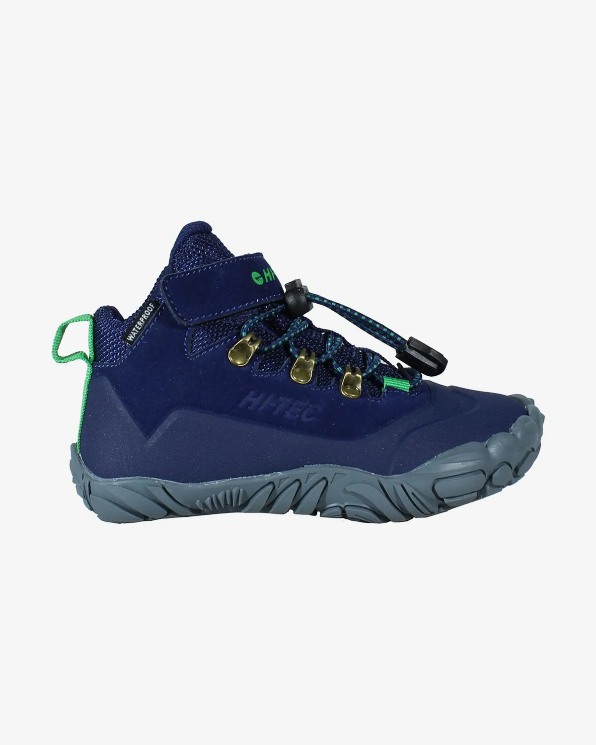Botas Hi-Tec Fiagro Lux Mid Wp Junior azul para niños