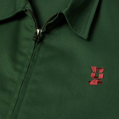Chaqueta Huf Set Megablast Shop Jacket verde para hombre